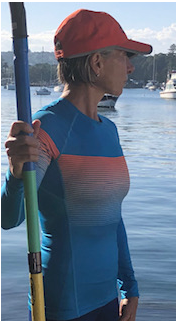 FEMALE UV LS PADDLING TOP