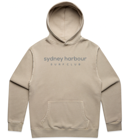 FADED RELAXED HOODIE - TAUPE (UNISEX)