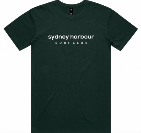 PINE GREEN w WHITE LOGO - male