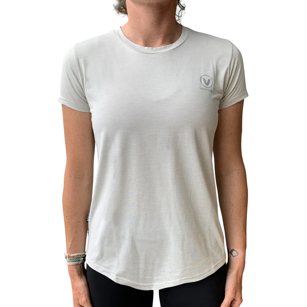 Vaikobi Women's UV Performance Tech Tee - Charcoal