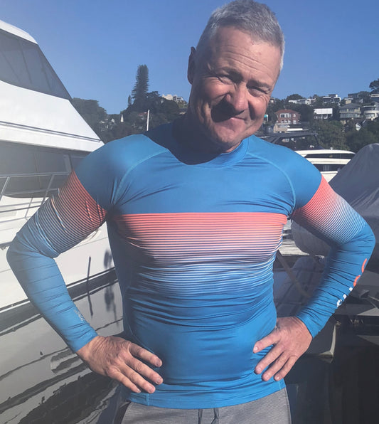 MALE UV LS PADDLING TOP