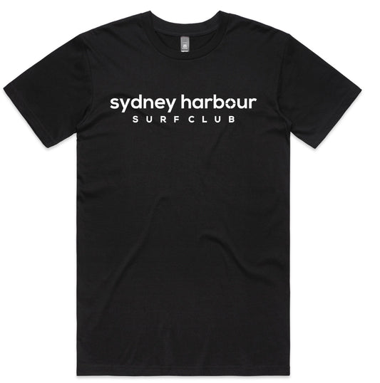 MALES STAPLE TEE - BLACK