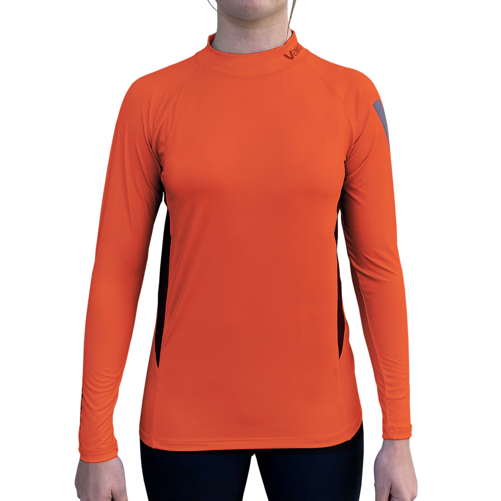 UV LONG SLEEVE RASH TOP - ORANGE