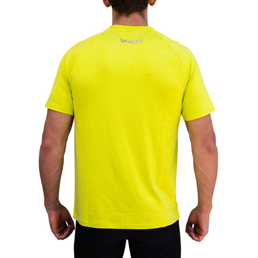 MENS UV PERFORMANCE S/S TECH TEE- LIME
