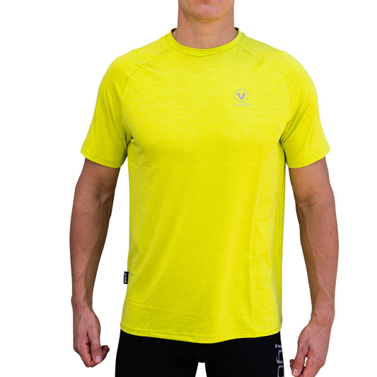 MENS UV PERFORMANCE S/S TECH TEE- LIME