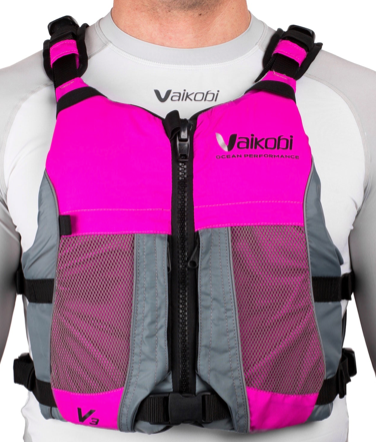 V3 OCEAN RACING PFD LIFE JACKET - PINK/GREY