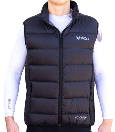 BLACK SHSC VDOWN VEST - UNISEX