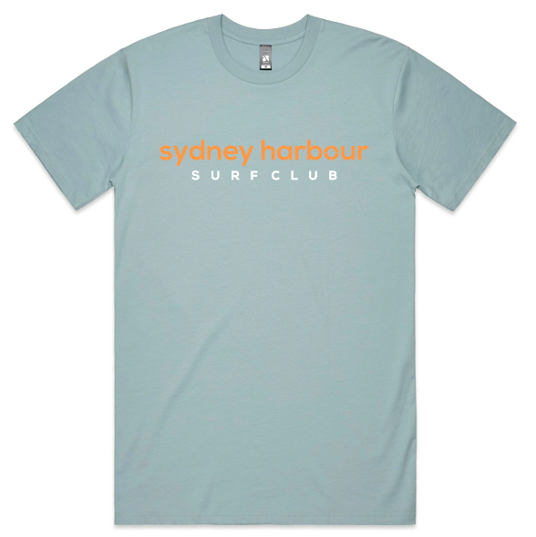 MENS CLASSIC SHSC TEE - PALE BLUE