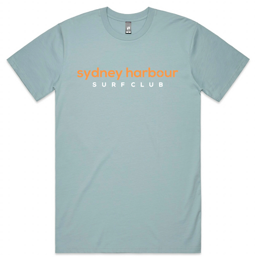 MENS CLASSIC SHSC TEE - PALE BLUE