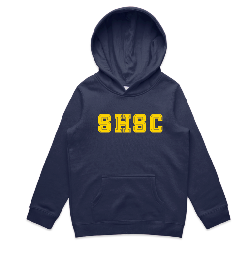 KIDS VARSITY HOODIES - NAVY