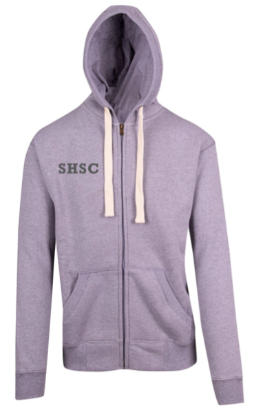 ZIPPER HOODIE GREY - WOMENS
