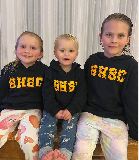 KIDS VARSITY HOODIES - NAVY