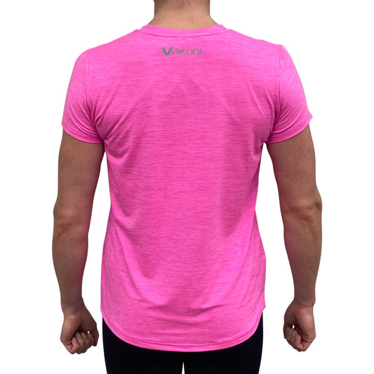 UV SHORT SLEEVE WOMENS TECH TEE - PINK