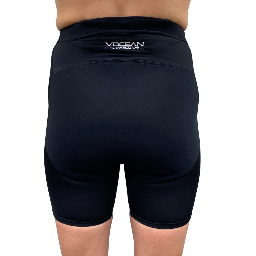 VOCEAN UV PADDLE SHORTS - UNISEX - BLACK