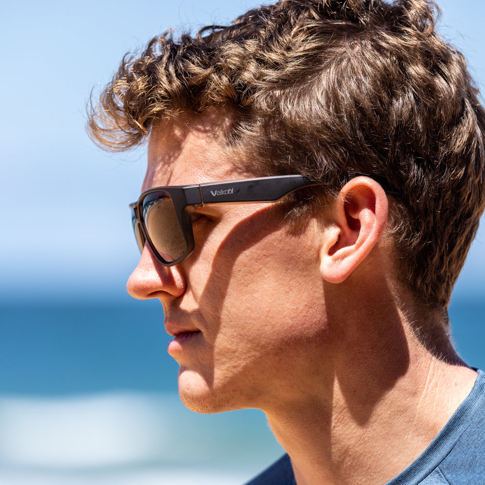 MOLOKAI POLARIZED SUNGLASSES (BLACK/SMOKE)