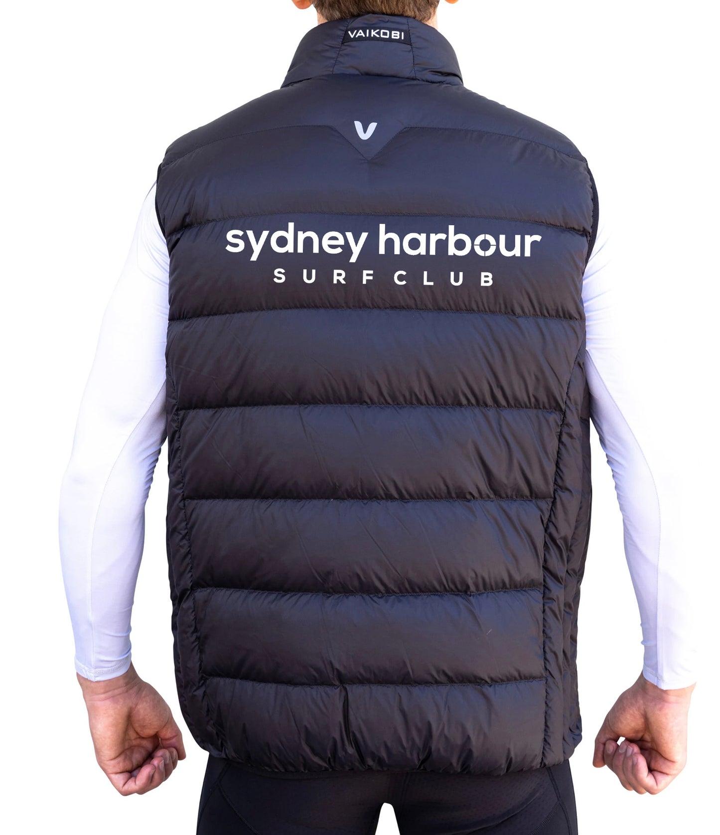 BLACK SHSC VDOWN VEST - UNISEX