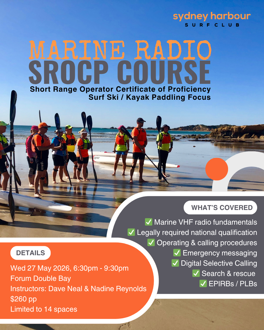 SROCP Marine Radio Course (Short Range Operator Certificate of Proficiency)