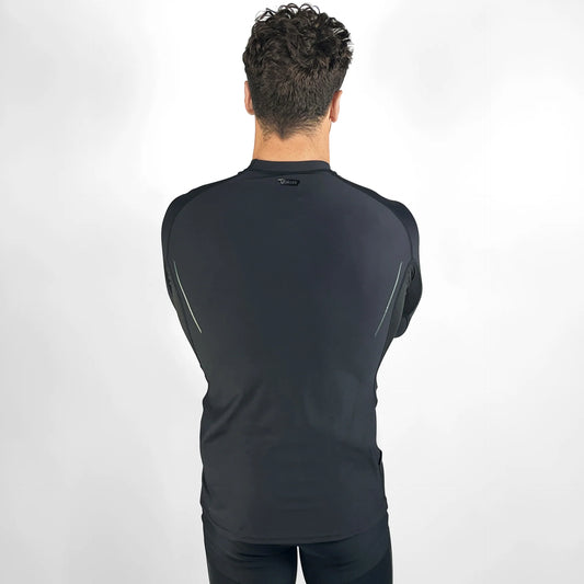 VCOLD BASE LAYER LONG SLEEVE TOP - BLACK - UNISEX