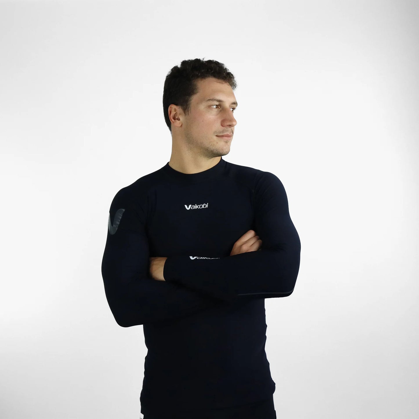 VCOLD BASE LAYER LONG SLEEVE TOP - BLACK - UNISEX