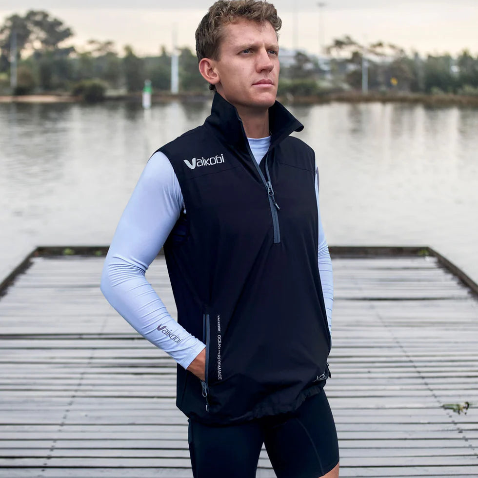 VDRY- LIGHTWEIGHT VEST - BLACK