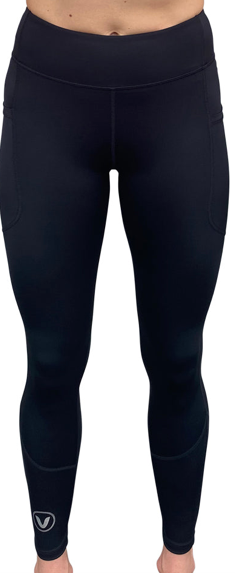 ERGO UV WOMENS LEGGINGS- BLACK