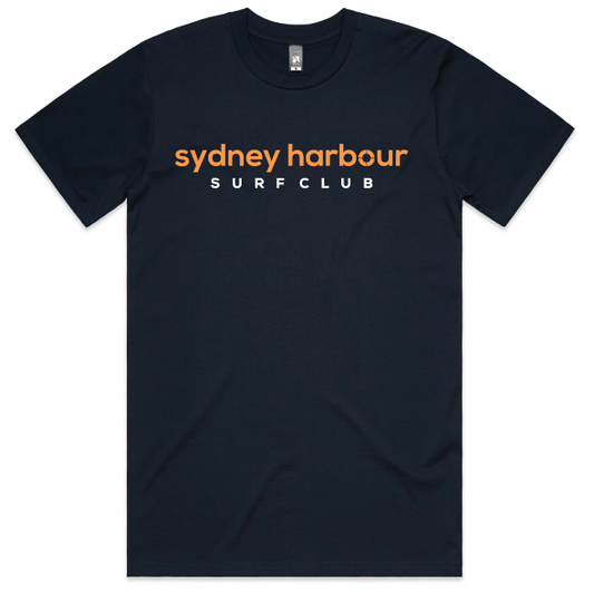 MENS STAPLE HARBOUR TEE - NAVY