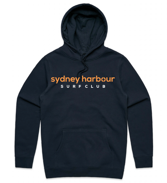 NAVY BLUE HOODIE - MEN