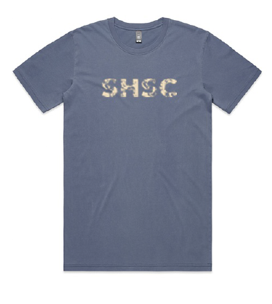 MENS FADED TEE - BLUE