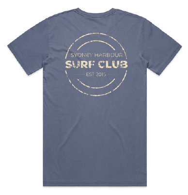 MENS FADED TEE - BLUE